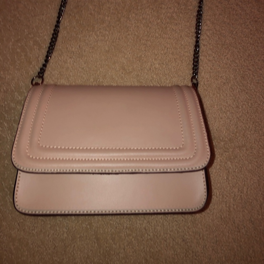 Authentic leather crossbody purse